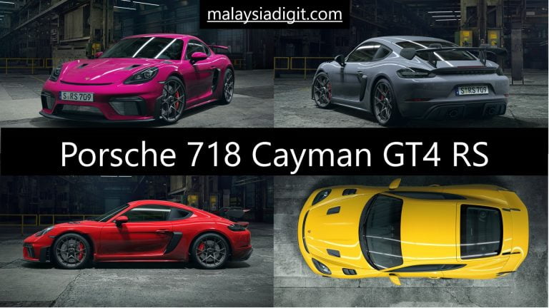 Porsche 718 Cayman GT4 RS sport car review