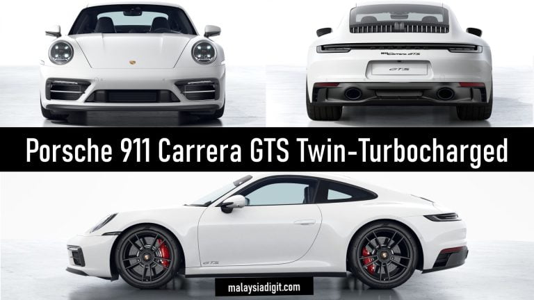 Porsche 911 Carrera GTS 3.0-Liter Twin-Turbocharged Boxer 6