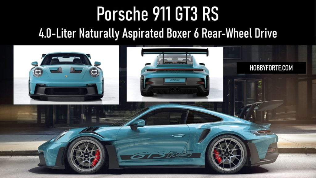 Porsche 911 GT3 RS 4.0-Liter Naturally Aspirated Boxer 6 Rear-Wheel Drive