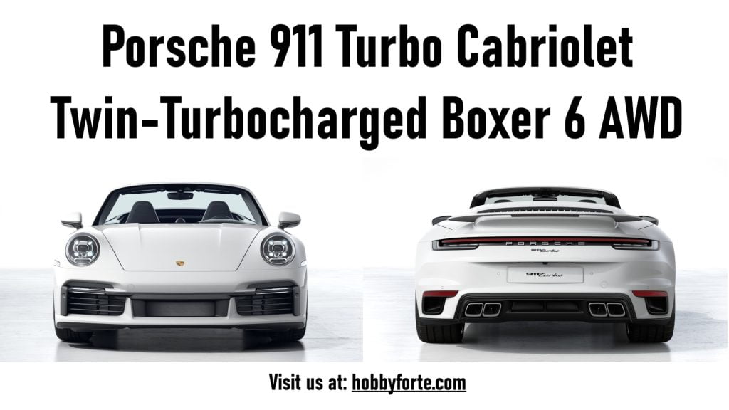 Porsche 911 Turbo Cabriolet Twin-Turbocharged Boxer 6 All-Wheel Drive