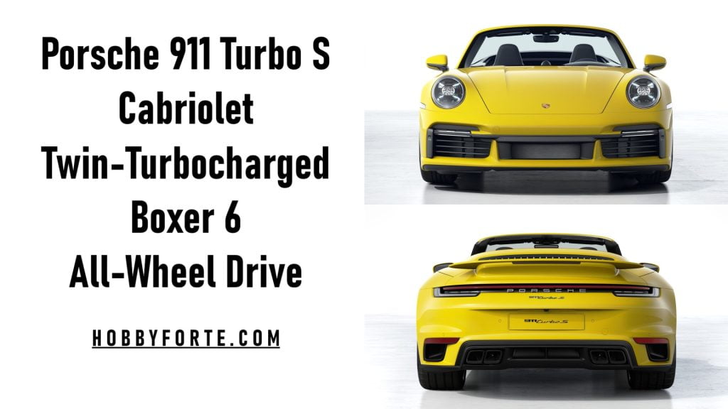 Porsche 911 Turbo S Cabriolet Twin-Turbocharged Boxer 6 All-Wheel Drive