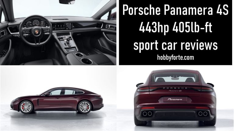 Porsche Panamera 4S 443hp 405lb-ft sport car reviews