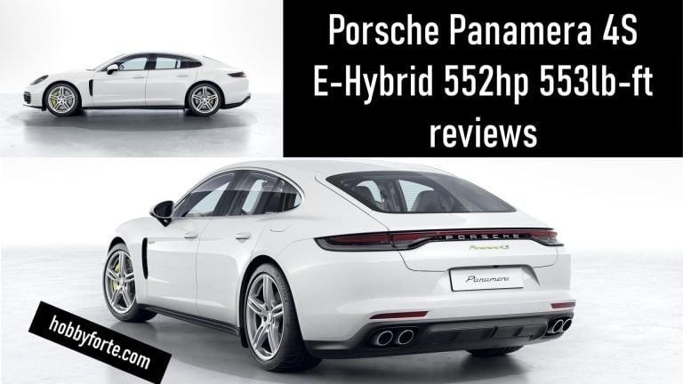 Porsche Panamera 4S E-Hybrid 552hp 553lb-ft reviews