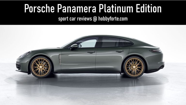 Porsche Panamera Platinum Edition sport car reviews