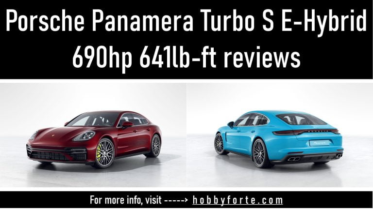 Porsche Panamera Turbo S E-Hybrid 690hp 641lb-ft reviews