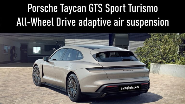 Porsche Taycan GTS Sport Turismo All-Wheel Drive adaptive air suspension