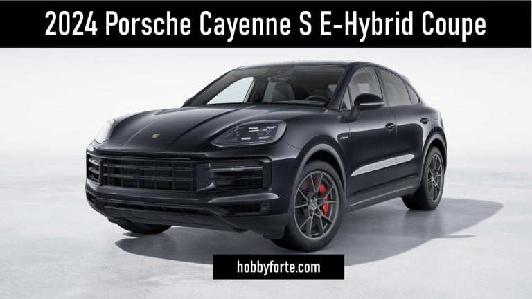 2024 Porsche Cayenne S E-Hybrid Coupe 512hp 553lb-ft