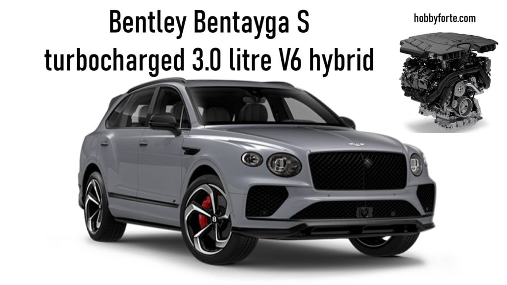 Bentley Bentayga S turbocharged 3.0 litre V6 hybrid