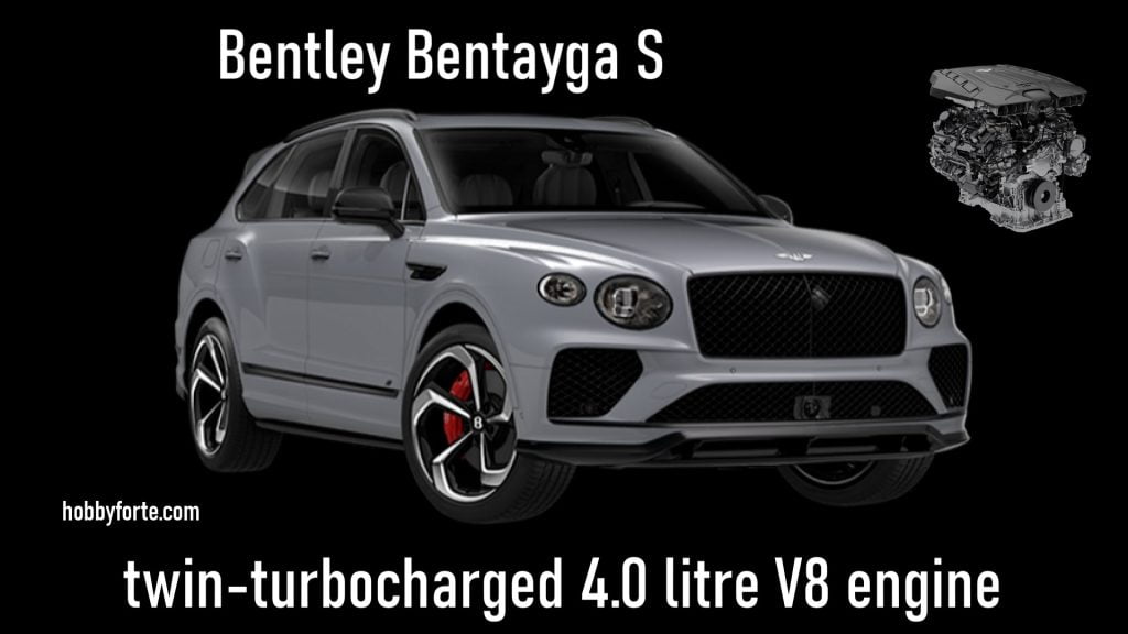 Bentley Bentayga S twin-turbocharged 4.0 litre V8 engine