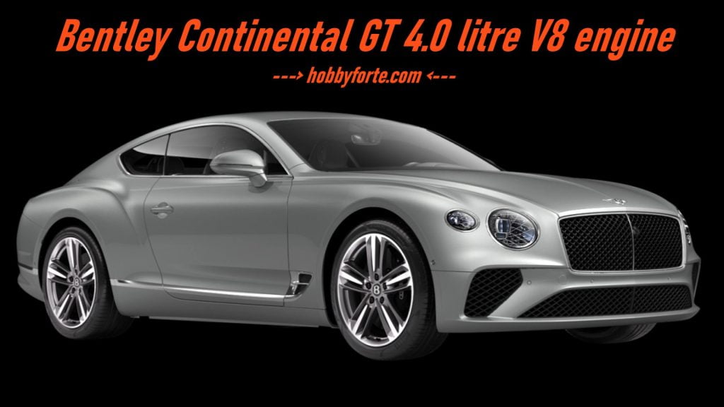 Bentley Continental GT 4.0 litre V8 engine