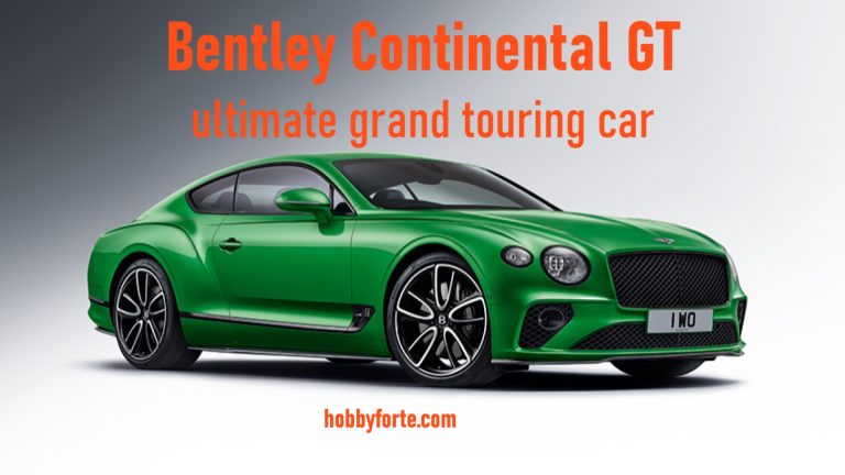 Bentley Continental GT ultimate grand touring car