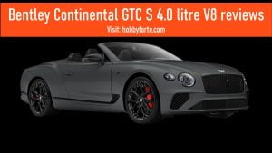 Bentley Continental GTC S 4.0 litre V8 reviews