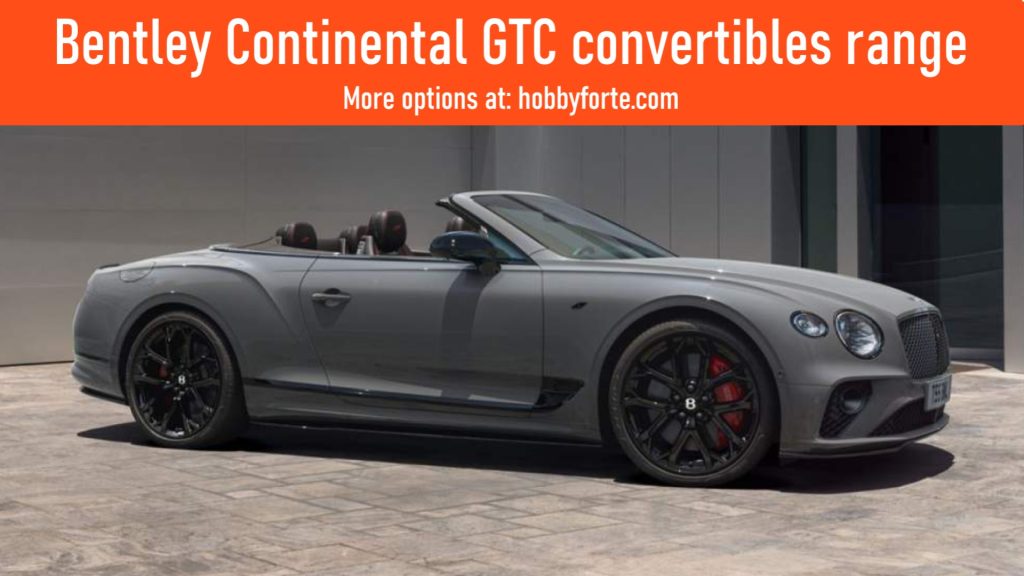 Bentley Continental GTC convertibles range