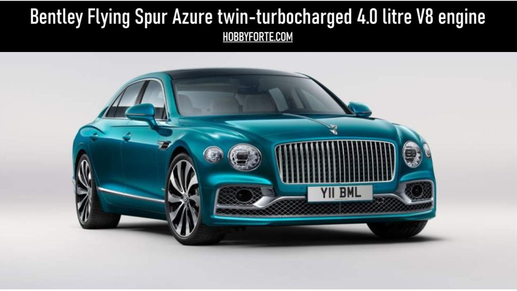 Bentley Flying Spur Azure twin-turbocharged 4.0 litre V8 engine