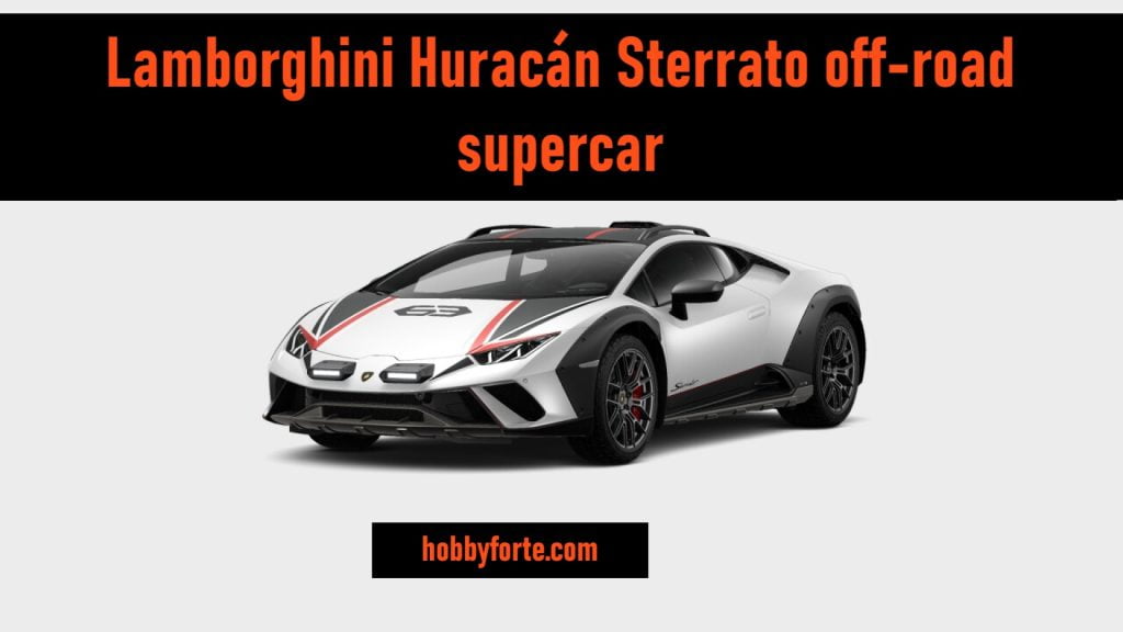 Lamborghini Huracán Sterrato V10 off-road supercar