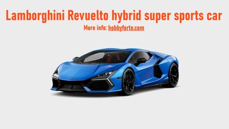 Lamborghini Revuelto hybrid super sports car