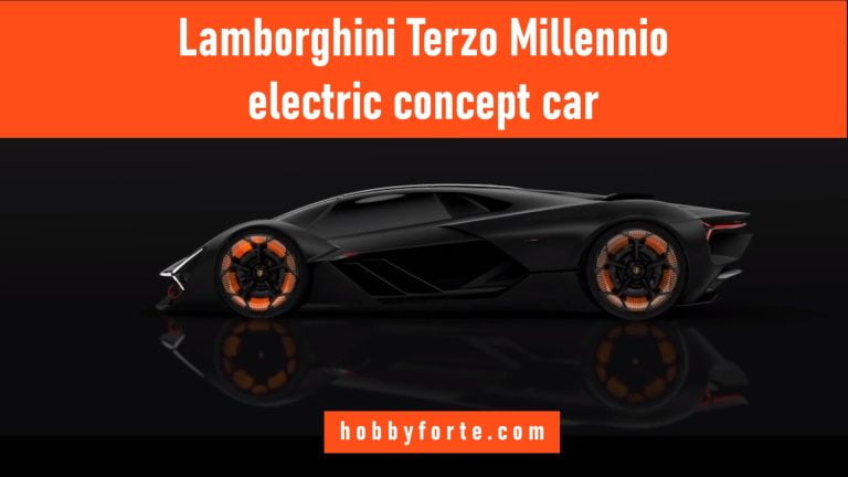 Lamborghini Terzo Millennio electric concept car