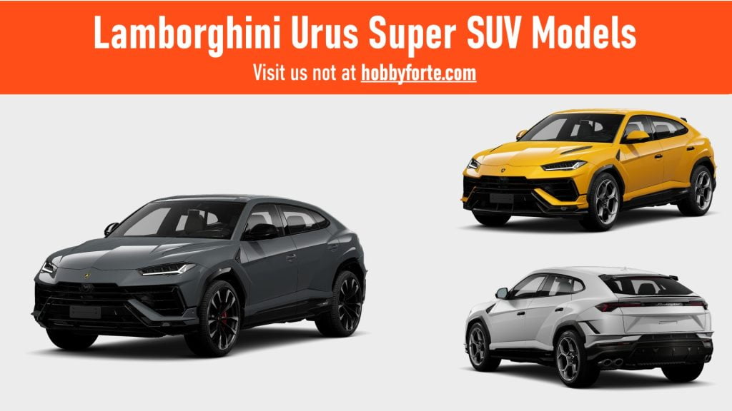 Lamborghini Urus Super Sport Utility Vehicle Models