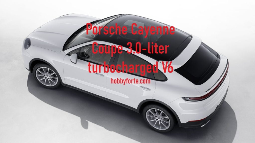 Porsche Cayenne Coupe 3.0-liter turbocharged V6