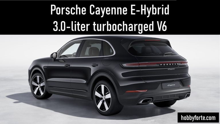 Porsche Cayenne E-Hybrid 3.0-liter turbocharged V6