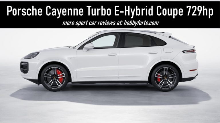 Porsche Cayenne Turbo E-Hybrid Coupe 729hp 700lb-ft