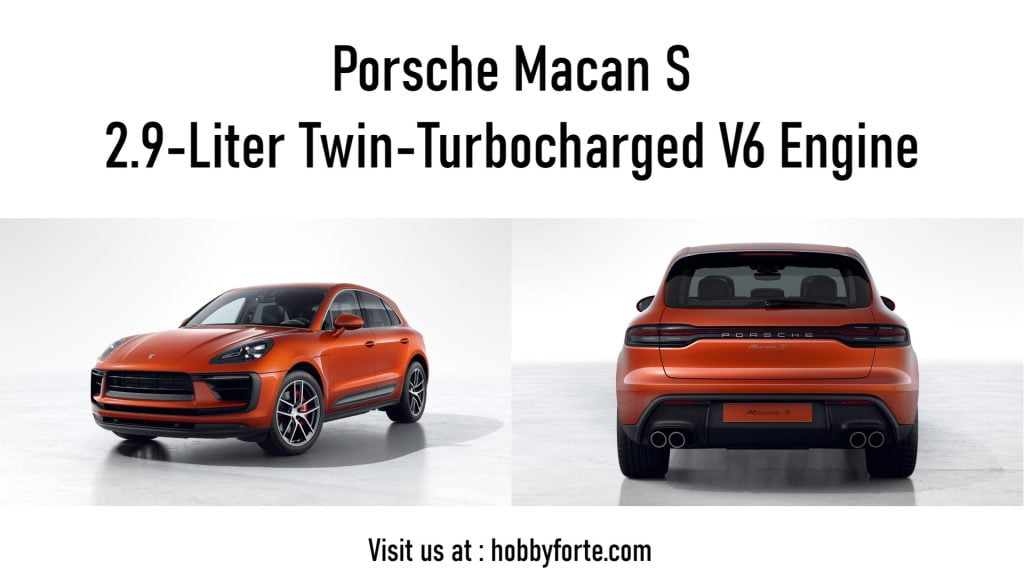 Porsche Macan S 2.9-Liter Twin-Turbocharged V6 Engine