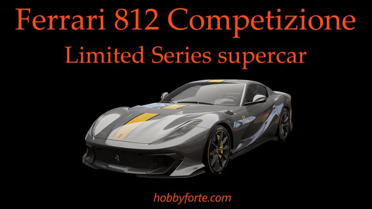 Ferrari 812 Competizione Limited Series supercar