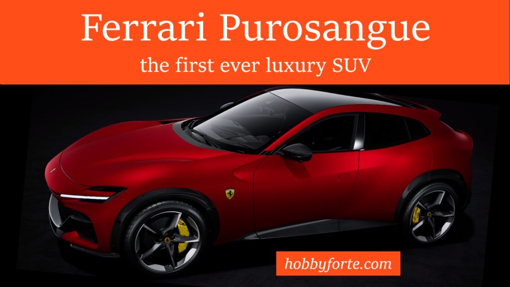 Ferrari Purosangue the first ever luxury SUV