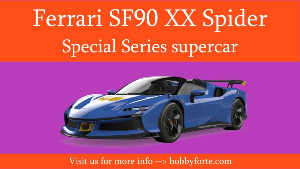 Ferrari SF90 XX Spider Special Series supercar