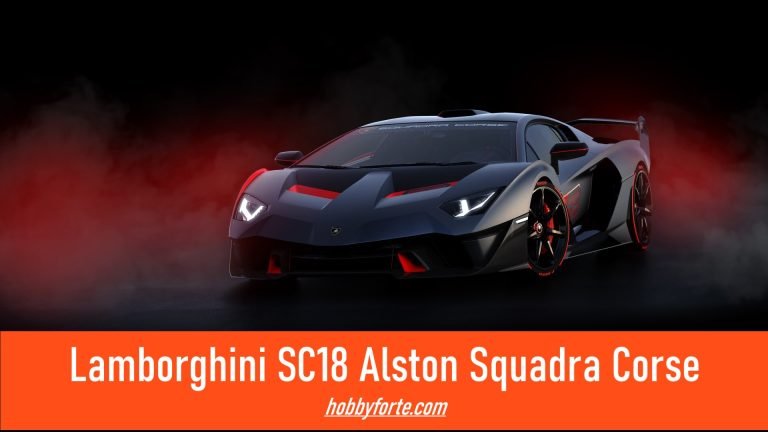 Lamborghini SC18 Alston Squadra Corse Race Car