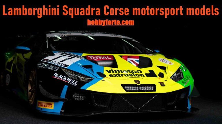 Lamborghini Squadra Corse motorsport models